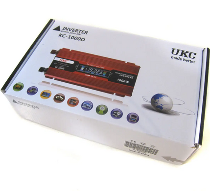 Фото Преобразователь UKC 1000W 12V -220 6789111