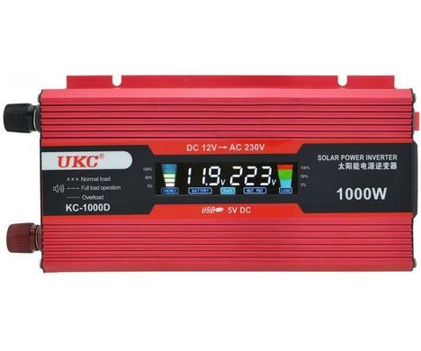 Фото Перетворювач UKC 1000W 12V -220 6789111