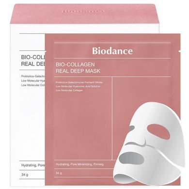 Фото Гідрогелева маска з колагеном Biodance Bio Collagen Real Deep Mask Sheet   Deep Mask4 Red