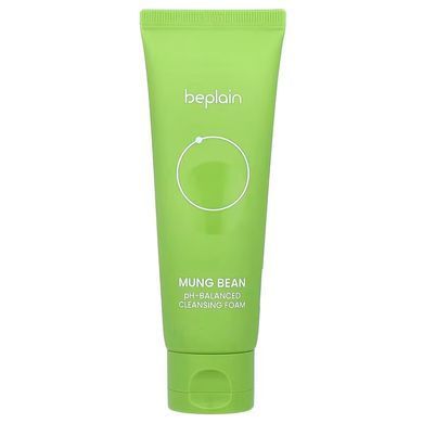 Фото Очищающая пена для умывания Beplain Mung Bean pH-Balanced Cleansing Foam 80ml Beplain80